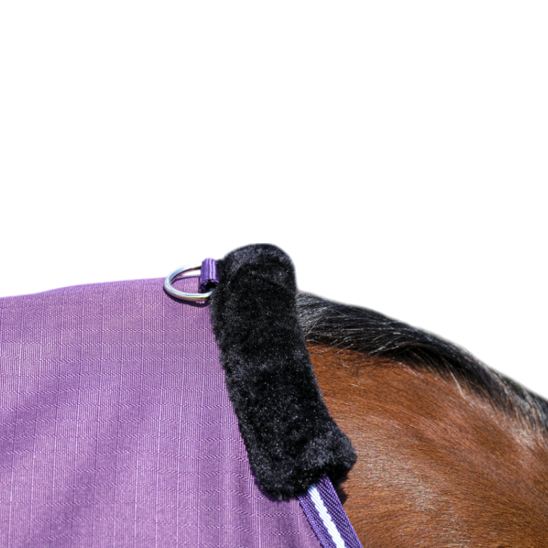 Equithème - Couverture Tyrex Aisance 600D prune 50g