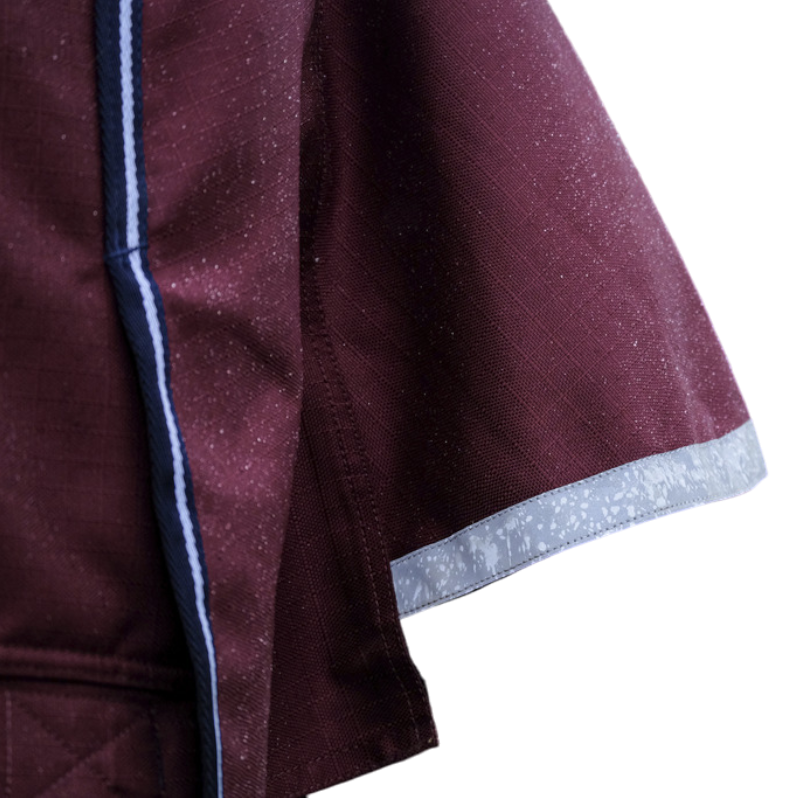 Equithème - Couverture d'extérieur Tyrex 1200D High Neck bordeaux 0g