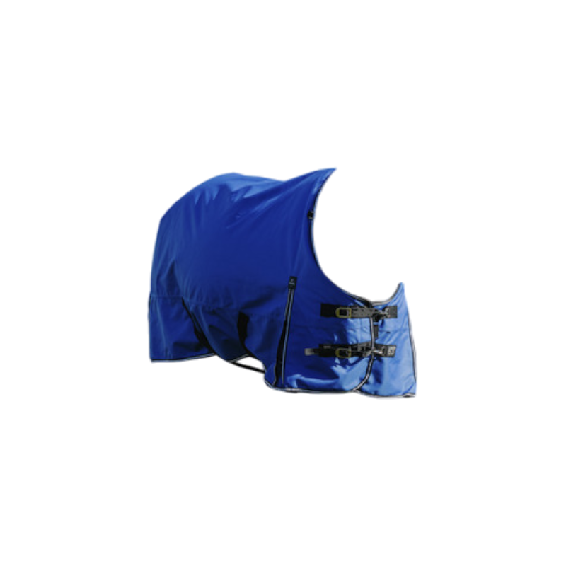 Equithème - Couverture d'extérieur Tyrex Aisance 1200D bleu roi 50g