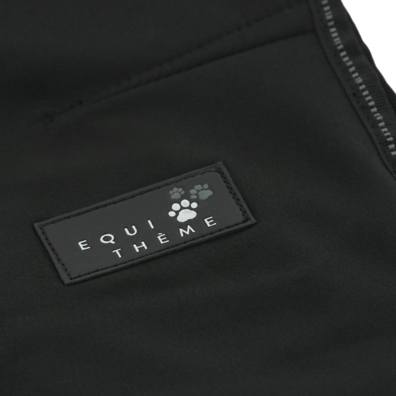 Equithème - Couverture pour chien Softshell noir 0g