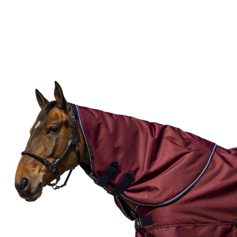 Equithème - Couvre-cou Tyrex 1200D bordeaux 0g