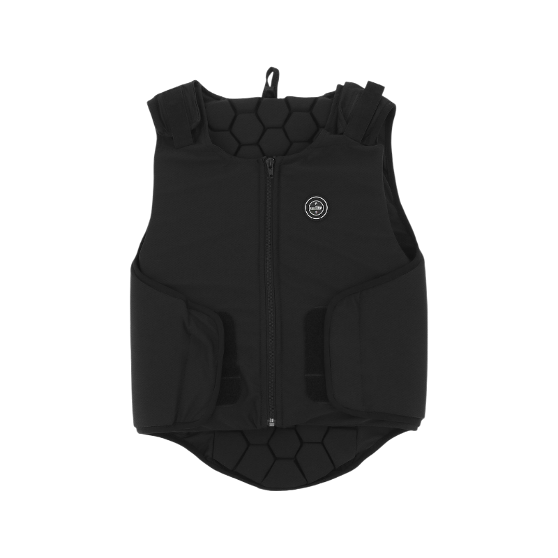 Equithème - Dorsale adulte Hexaflex noir