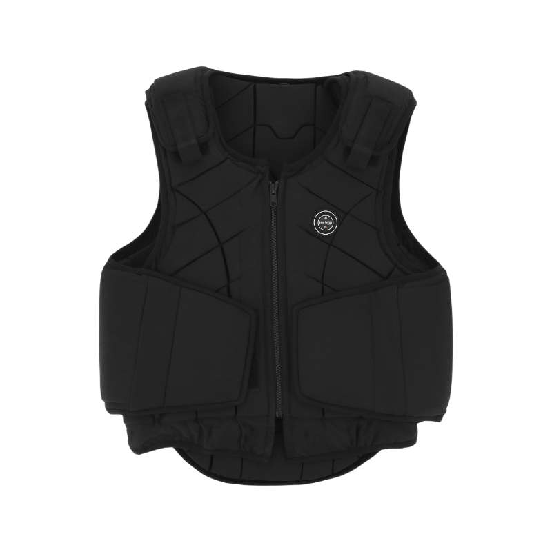 Equithème - Gilet de protection adulte Loki noir