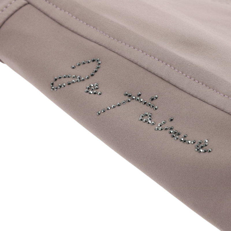 Equithème - Legging Je t'aime femme Flora vieux rose | - Ohlala