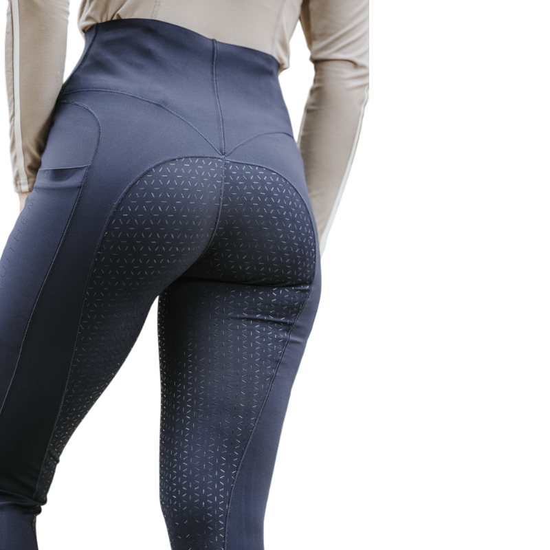 Equithème - Legging d'équitation femme Joyce marine