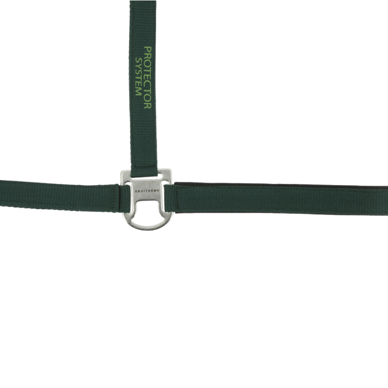 Equithème - Licol Nylon Protector vert