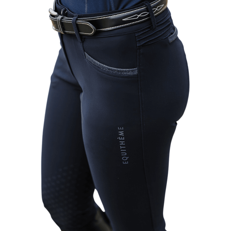 Equithème - Pantalon d'équitation femme Jessie marine