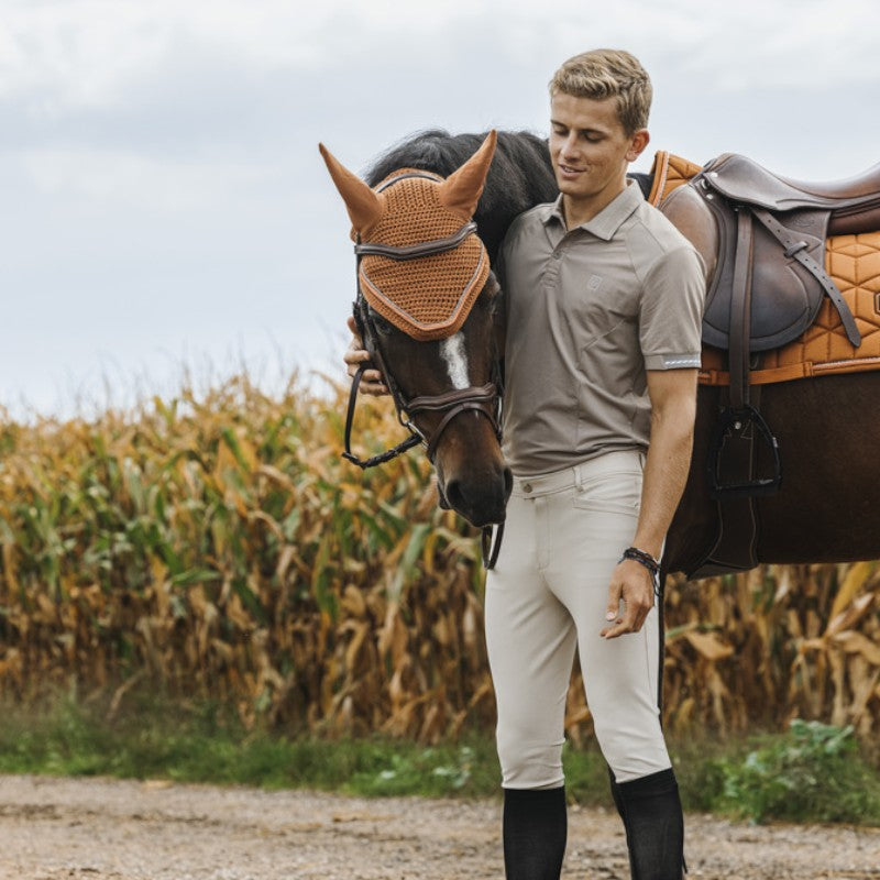 Equithème - Pantalon d'équitation homme Sam beige