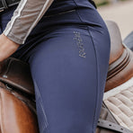Equithème - Pantalon d'équitation femme Beverly marine | - Ohlala