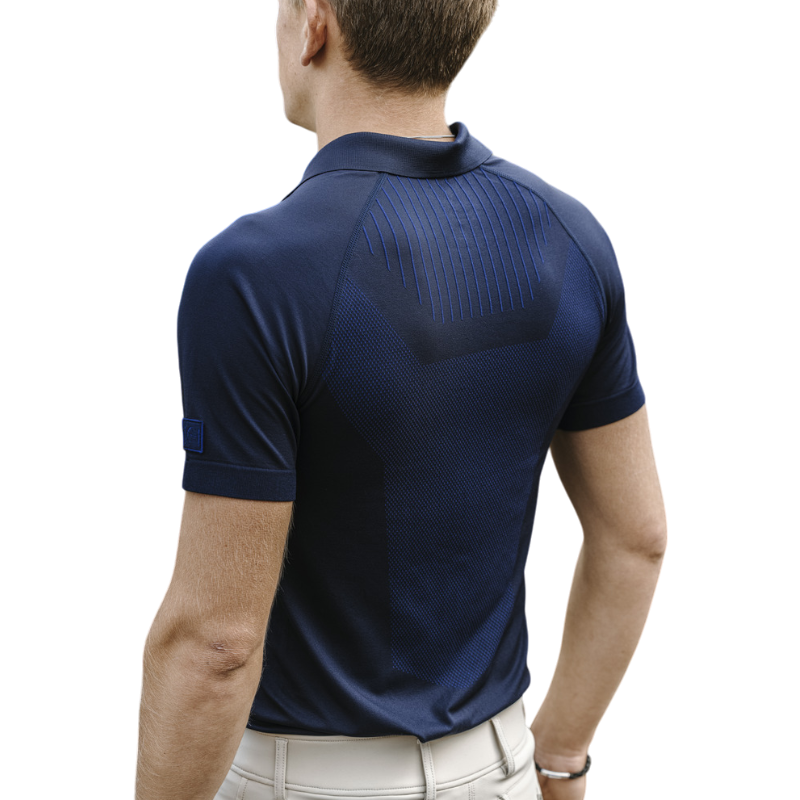 Equithème - Polo homme Lucas marine