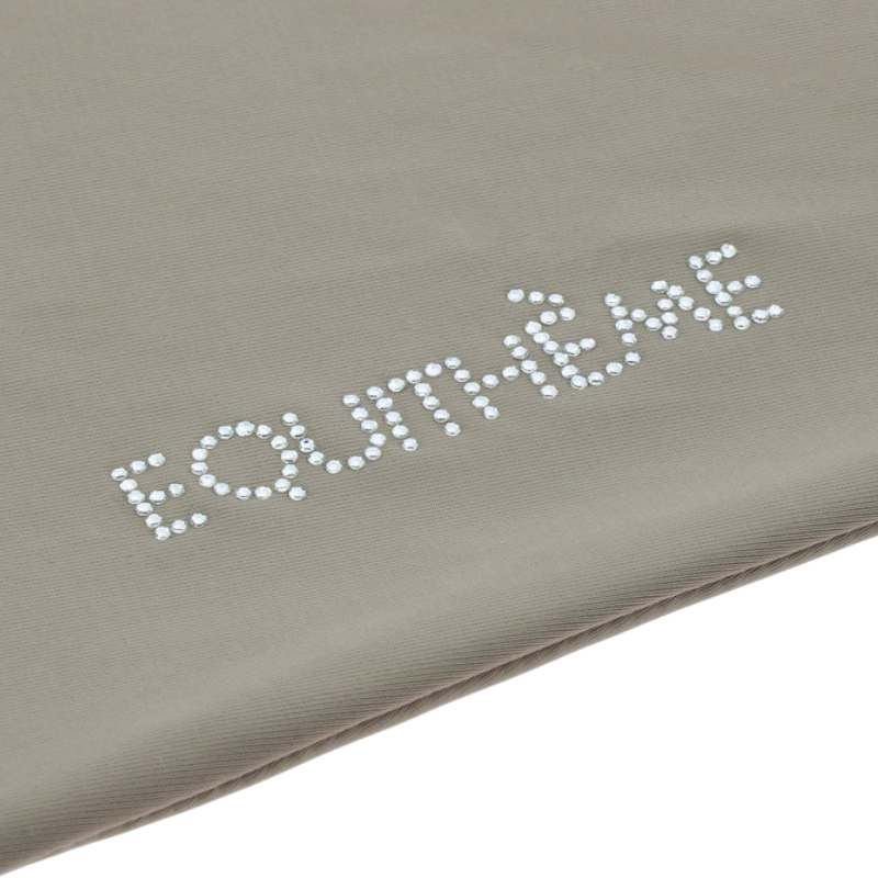 Equithème - Polo manches longues femme Estoril taupe