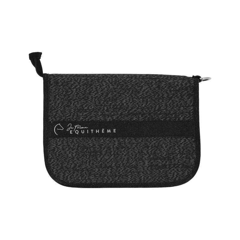 Equithème - Porte-documents Je t'aime noir | - Ohlala