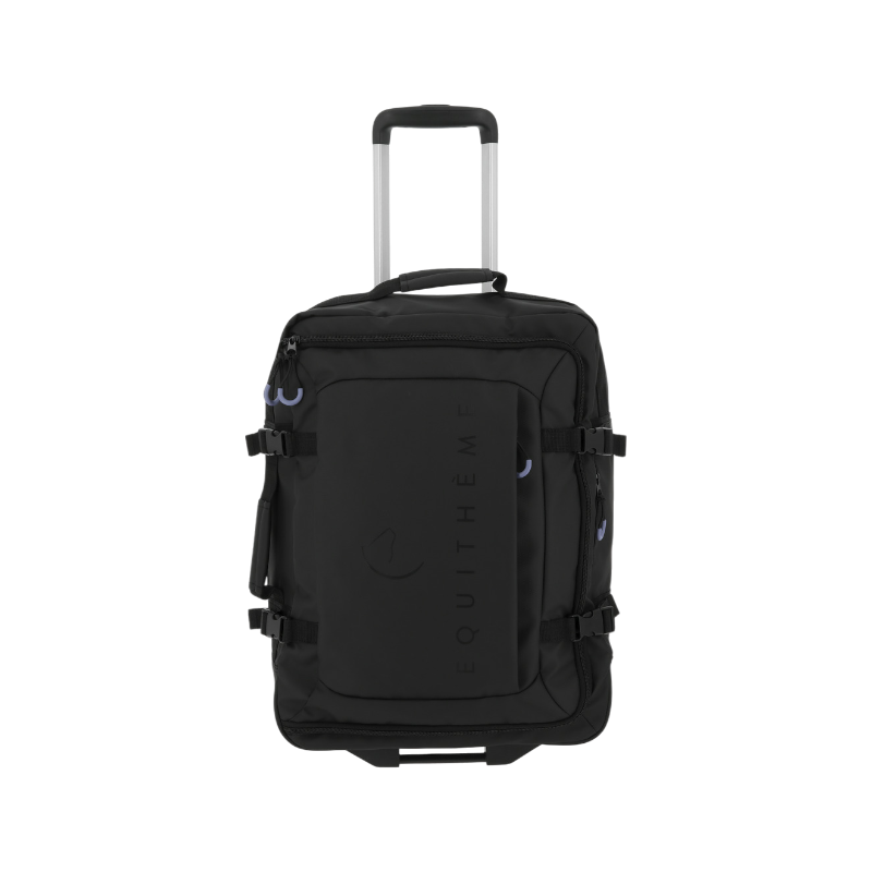 Equithème - Sac de voyage à roulettes Urban petit modèle noir