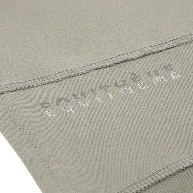Equithème - T-shirt manches courtes femme Marion taupe