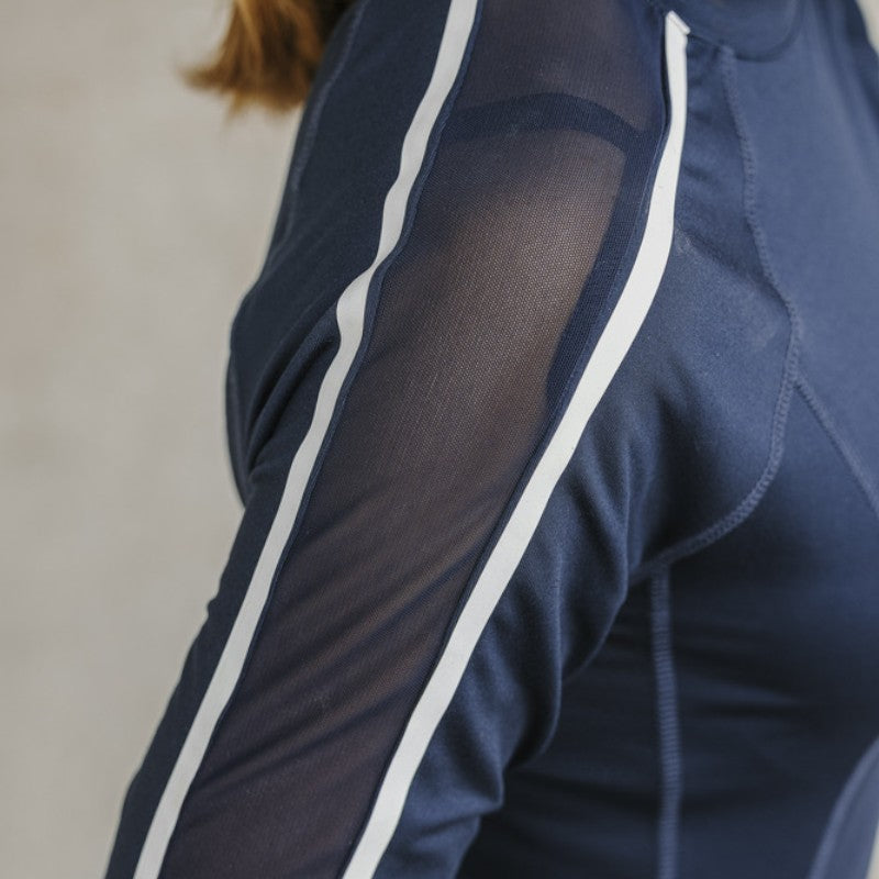Equithème - T-shirt manches longues femme Melodie marine