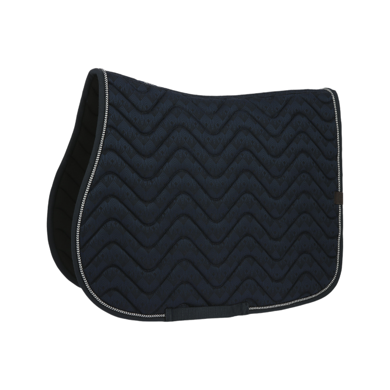 Equithème - Tapis de selle Brocard marine