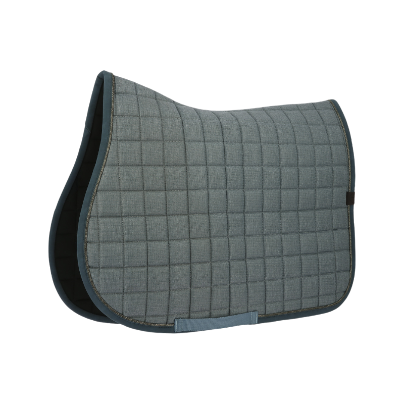 Equithème - Tapis de selle Chic bleu