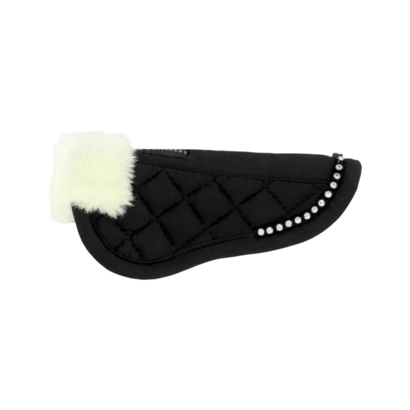 Equithème - Amortisseur pour mini poney noir glitter
