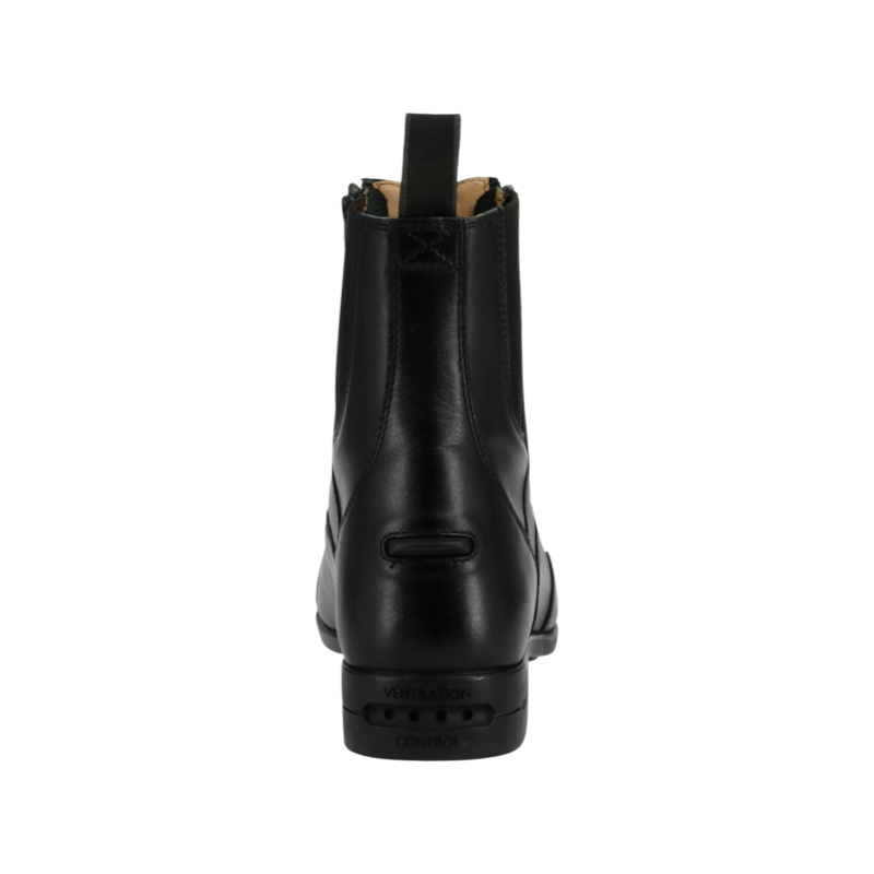 Equithème - Boots d'équitation cuir EK-Duozip noir