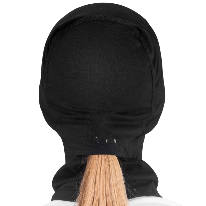 Equithème - Cagoule unisexe Je T'aime EQ-Pleun noir
