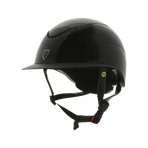 Equithème - Helm Wings glanzend zwart | - Ohlala