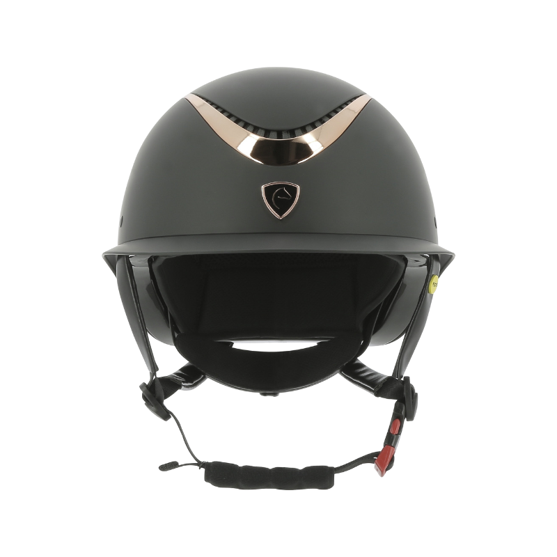 Equithème - Casque Wings rose gold/ noir