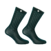 Equithème - Chaussettes d'équitation Kamilia Je T'aime vert foncé