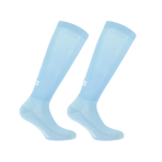 Equithème - Chaussettes d'équitation Nicole bleu ciel