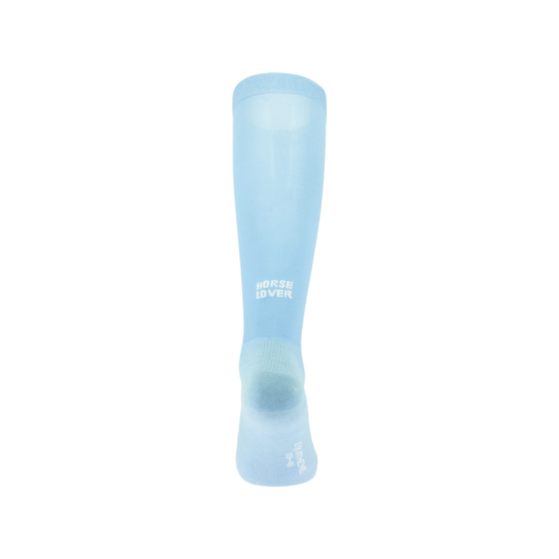 Equithème - Chaussettes d'équitation Nicole bleu ciel