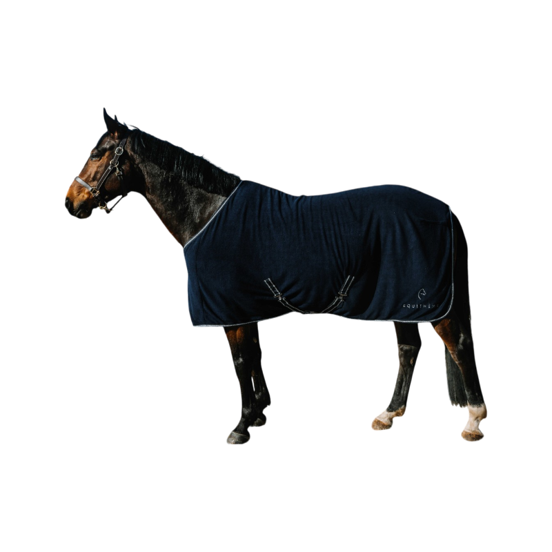 Equithème - Chemise polaire EK-Glitter marine