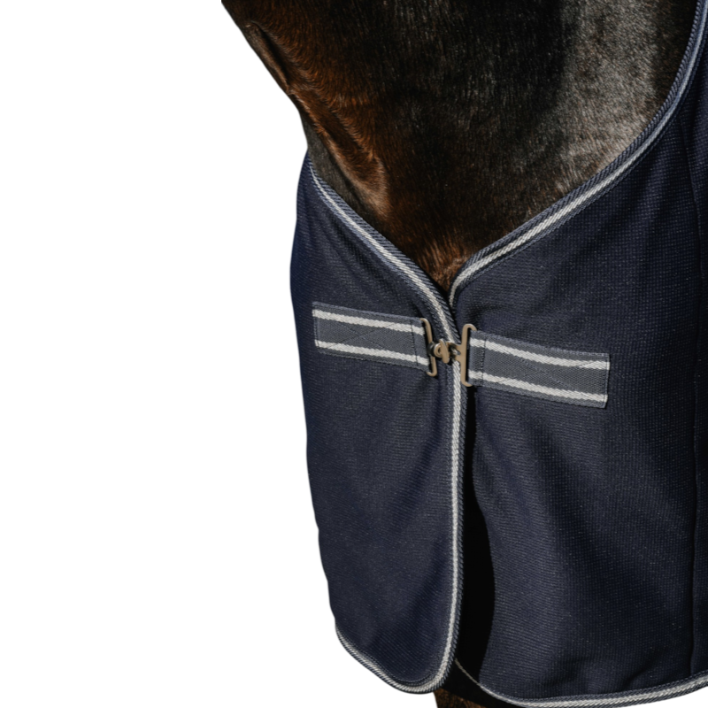 Equithème - Chemise polaire EK-Heavy glitter marine