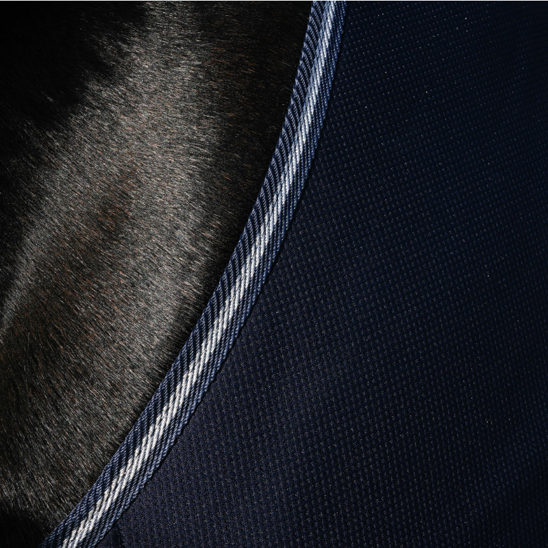 Equithème - Chemise polaire EK-Heavy glitter marine
