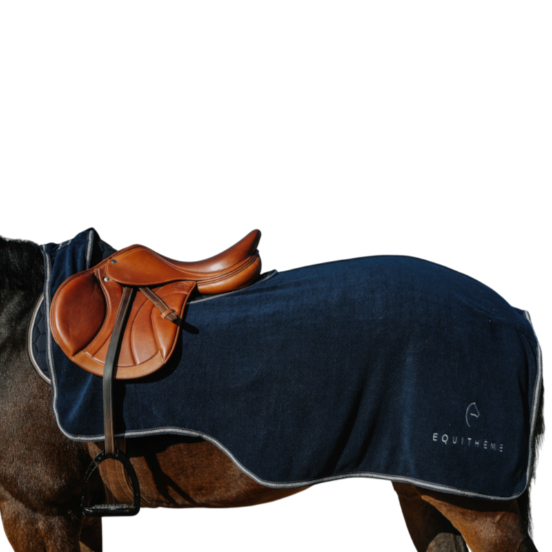 Equithème - Couvre-reins EK-Glitter marine