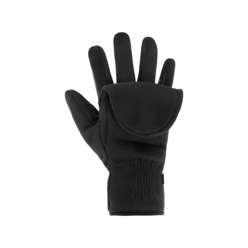 Equithème - Gants Hybrid moufles noir