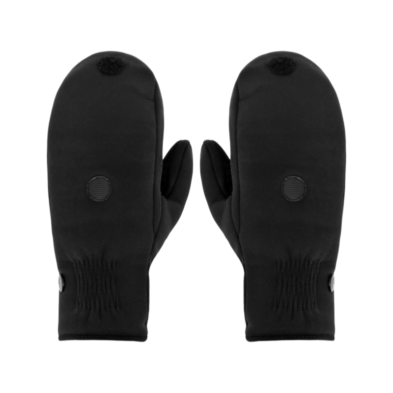 Equithème - Gants Hybrid moufles noir