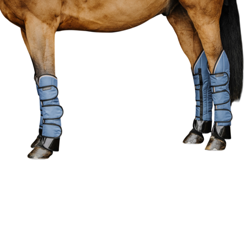Equithème - Guêtres de transport Tyrex Aisance 1200D cobalt