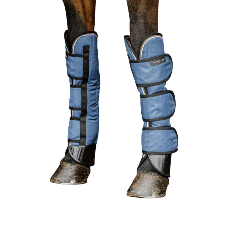 Equithème - Guêtres de transport Tyrex Aisance 1200D cobalt