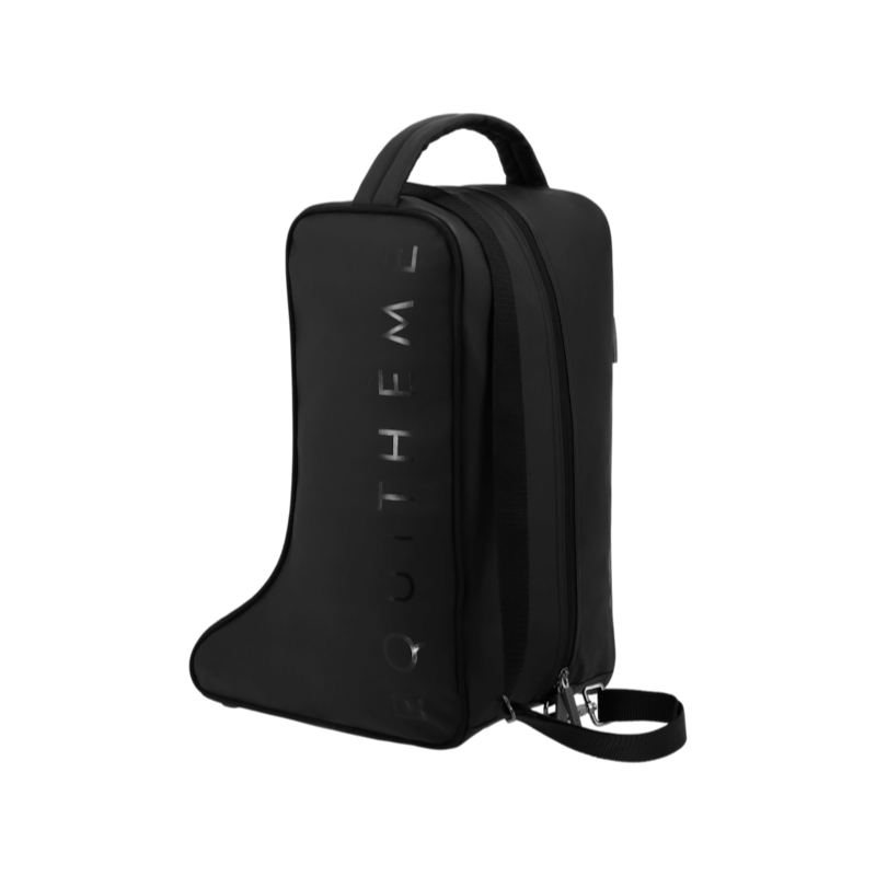 Equithème - Sac à boots Basalt noir