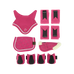 Equithème - Set accessoires pour mini poney rose (x5)