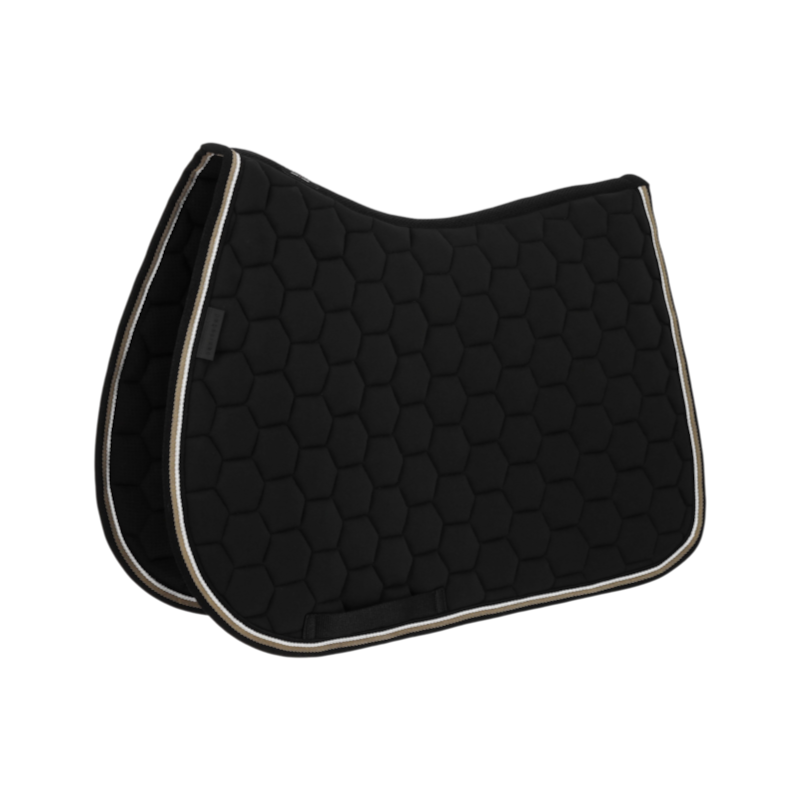 Equithème - Tapis de selle Coco noir