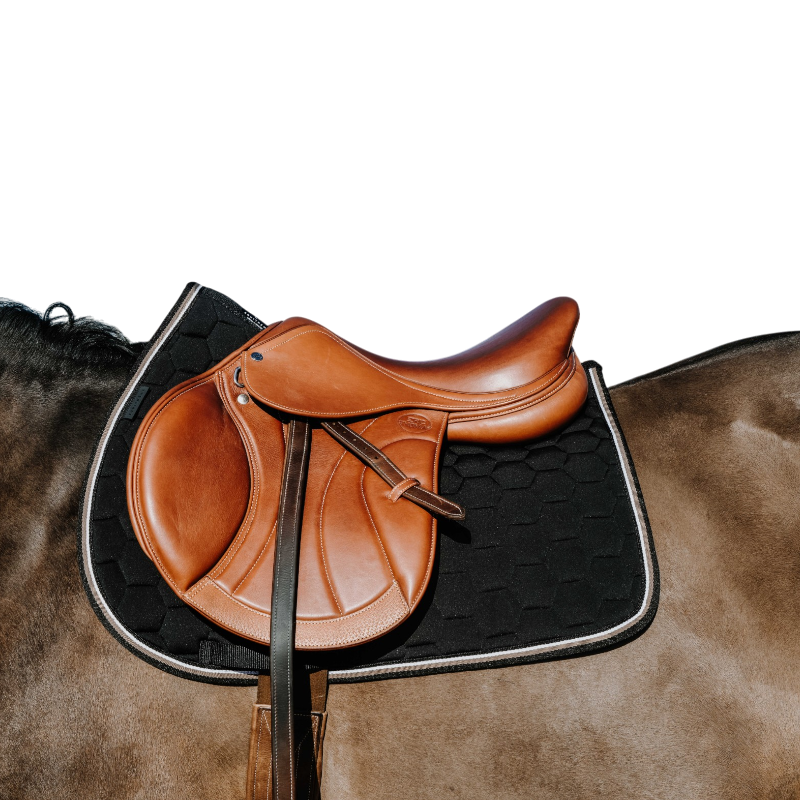 Equithème - Tapis de selle Coco noir