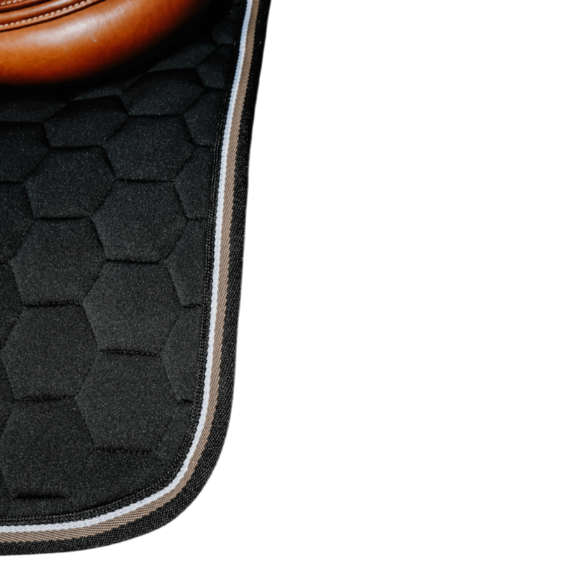 Equithème - Tapis de selle Coco noir