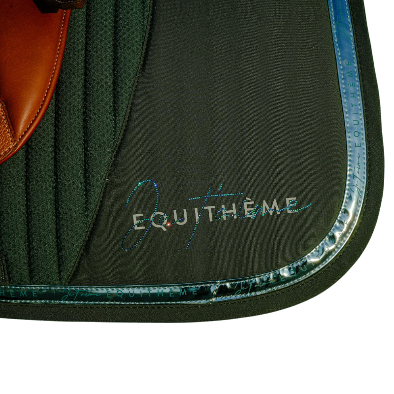 Equithème - Tapis de selle EK-Talent bleu canard