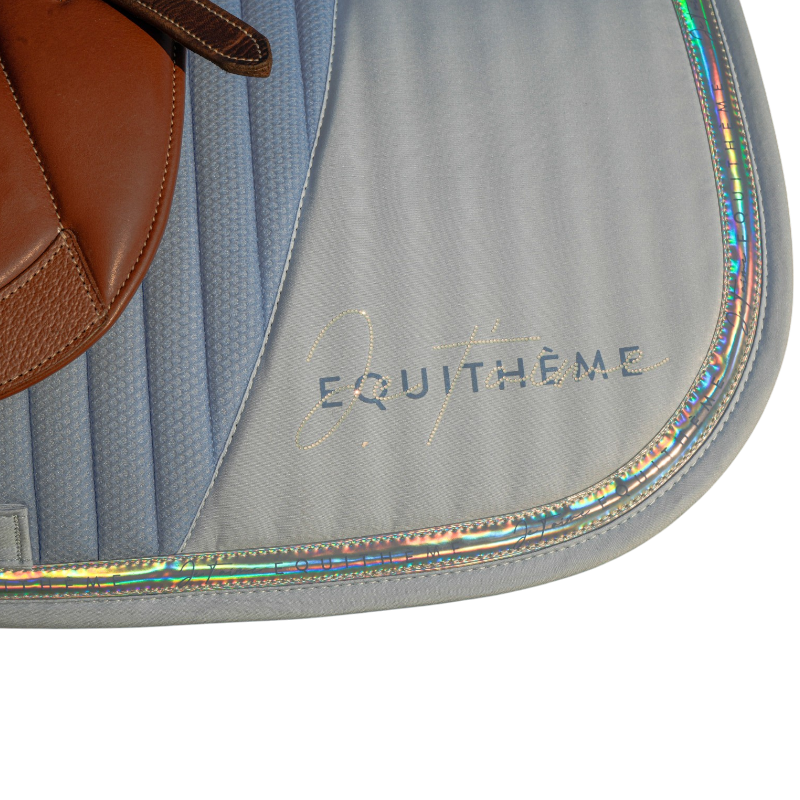 Equithème - Tapis de selle EK-Talent bleu ciel