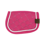 Equithème - Tapis de selle pour mini poney rose