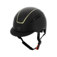 Equithème - Casque d'équitation Agris noir chrome carbone | - Ohlala