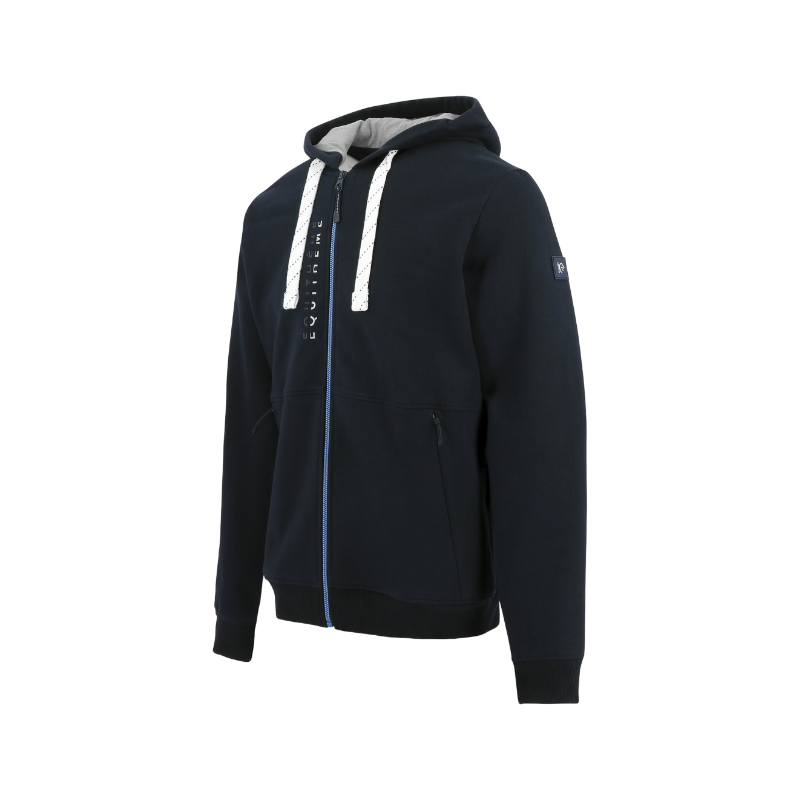 Equithème - Sweat manches longues homme Herve marine | - Ohlala