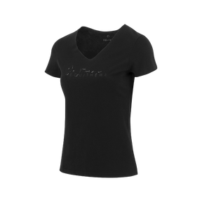 Equithème - T-shirt manches courtes femme Rehane édition "Je t'aime" noir | - Ohlala