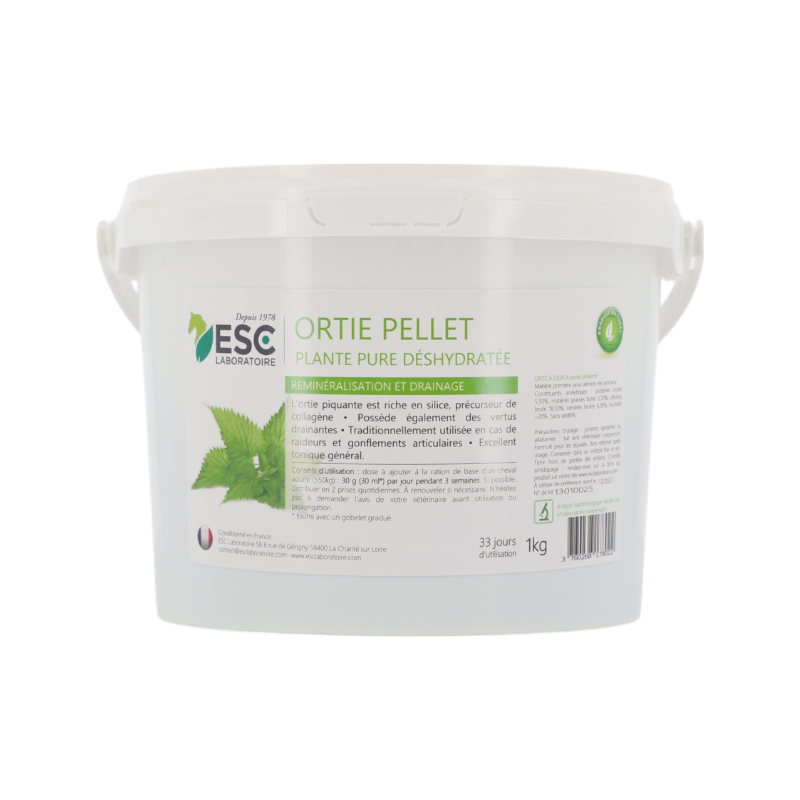 ESC Laboratoire - Complément alimentaire Ortie Pellet