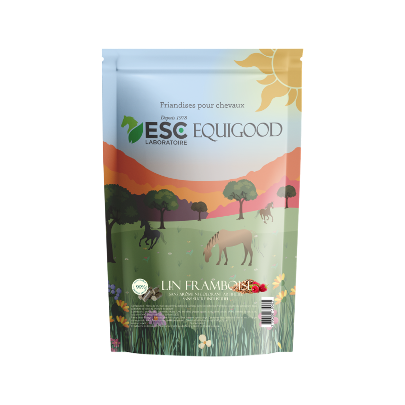 ESC Laboratoire - Friandises Equigood lin/ framboise